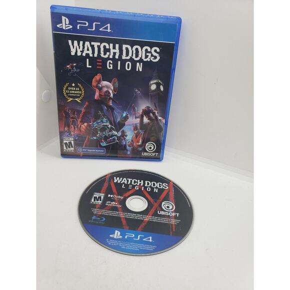 Watch Dogs Legion PS4 Video Game Complete Case Disc Upgradeable to PS5 Ubisoft - Picture 4 of 5